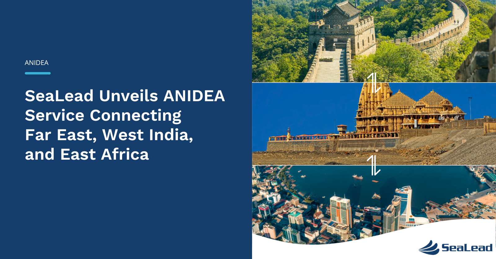 SeaLead Unveils ANIDEA Service Connecting Far East, West India, and East Africa