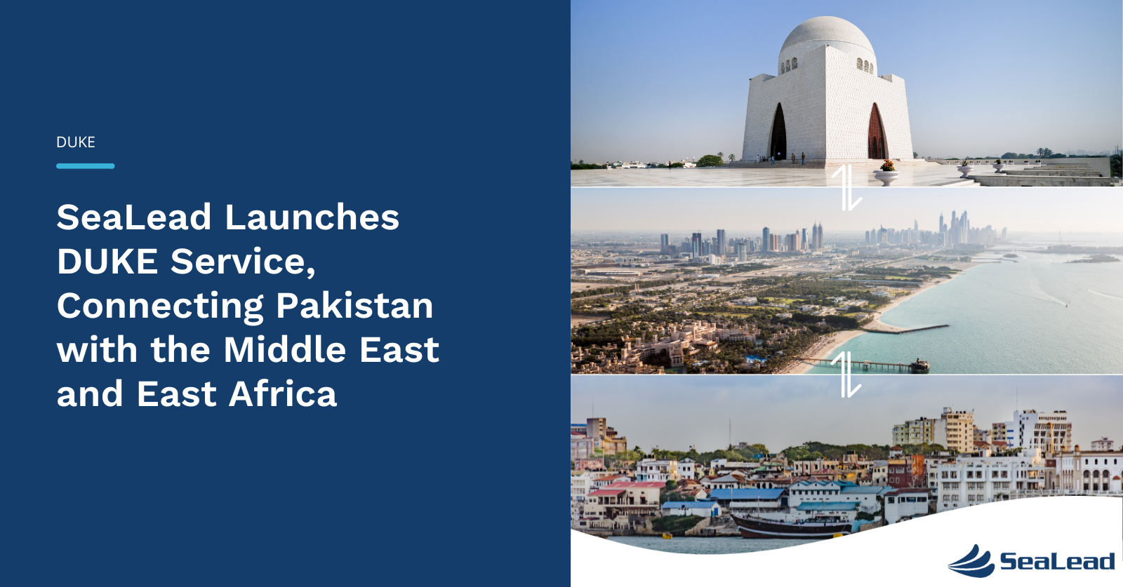 SeaLead Launches DUKE Service, Connecting Pakistan with the Middle East and East Africa